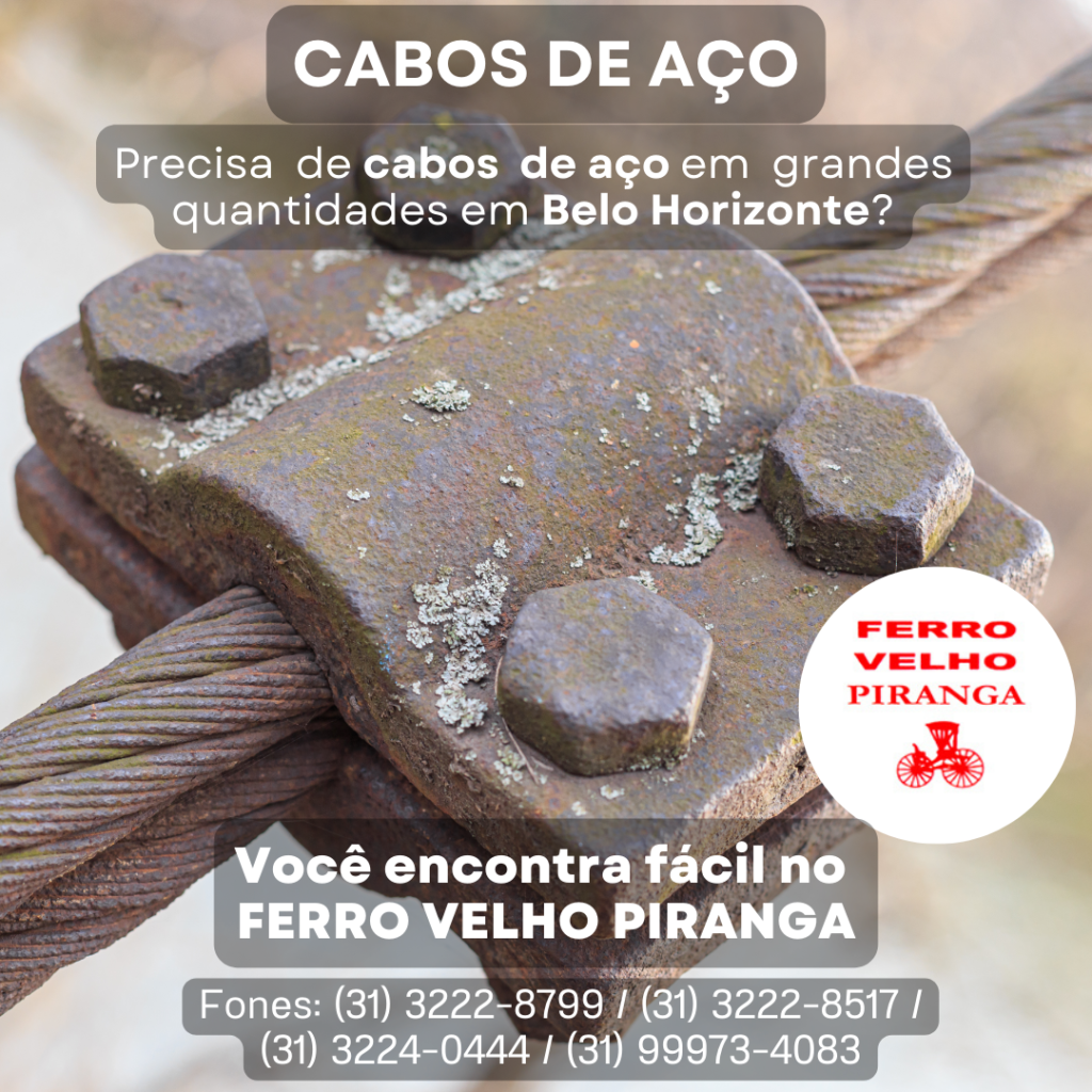Cabo de Aço em Taquaraçu de Minas 