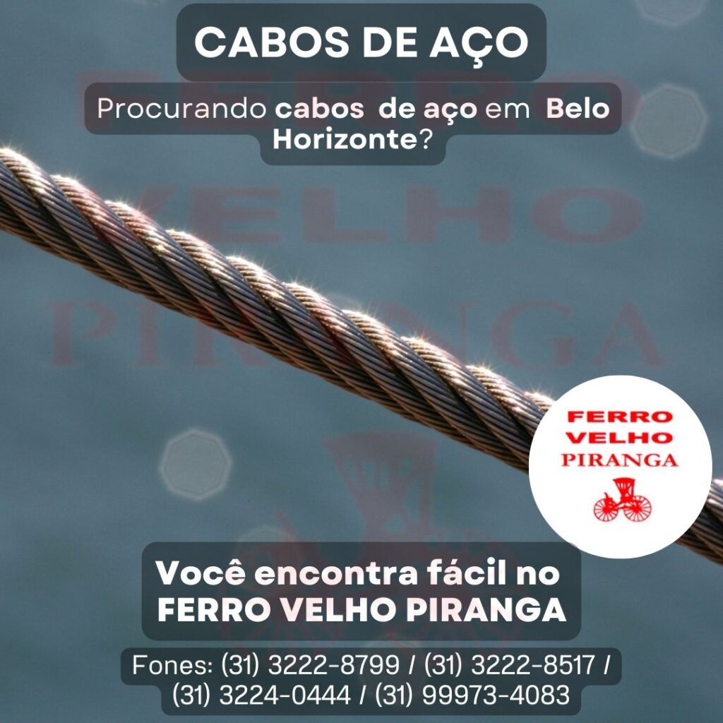 O Que Compõe um Cabo de Aço?