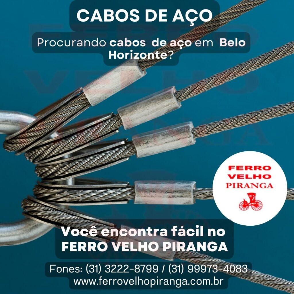 Tipos de Cabos de Aço e Suas Aplicações